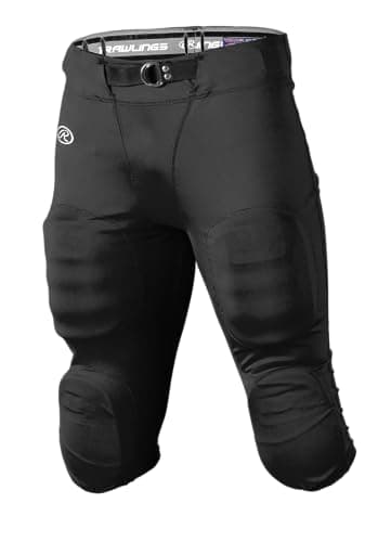 Rawlings | Men's 147 High Performance Football Pants | Black | Medium