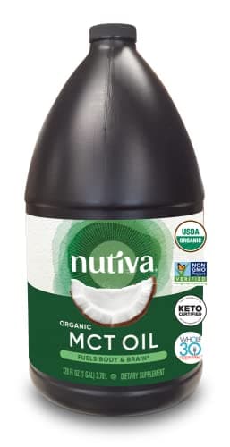 Nutiva Organic MCT Oil, 128 Fl Oz