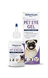 Vetericyn Plus Pet Eye Gel | Dog and Cat Eye Ointment Alternative to Lubricate and Relieve Eye Irritations and Abrasions, Reduce Symptoms of Pink Eye in Dogs and Cats. 3 ounces