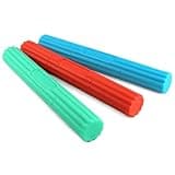 QWORK 3 Pieces Twist Hand Exerciser Bars, Flex Therapy Bar for Hand, Wrist, and Golfer's Elbow Strengthener, 3 Resistance Levels (10-25lbs) – Relieves Tendonitis Pain & Improve Grip