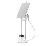 Rowenta, Steamer for Clothes, IXEO Full Size Steamer with Ironing Board, 65 Inches, 45 Second Heatup, 1 Liter Capacity, 1500 Watts, Ironing, Portable, Adjustable, White Clothes Steamer, QR1411