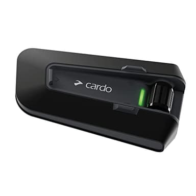 Cardo Packtalk Neo Motorcycle Helmet Communication Intercom System, Waterproof, 2nd Generation Mesh - Connect Up to 15 Riders, Natural Voice Operation, 40mm High Definition Speakers - Single Pack