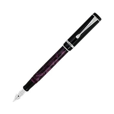 Conklin Duragraph Fountain Pen Purple Nights - Flex Nib, Dynamic Writing Tool with Rich Purple Finish