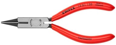 KNIPEX Tools 19 01 130 Round Nose Jewelry Pliers with Cutting Edges