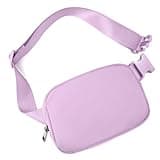 Belt Bag for Women Fanny Pack Crossbody Bags for Women Fashion Waist Packs with Adjustable Strap Gifts for Women Men (Lavender)