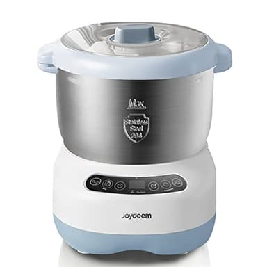 Joydeem Electric Dough Maker with Ferment Function, Microcomputer Timing, Face-up Touch Panel, 7.4Qt, 304 Stainless Steel, JD-HMJ7L