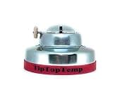 TipTopTemp Attachable Grill Temperature Regulator (TTT-03 CF5), Silver