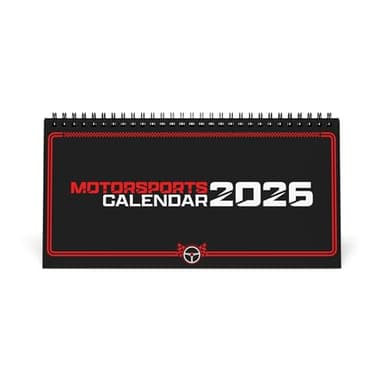 2026 Motorsports Calendar | Full Formula Racing Schedule for All Races | Arts of Legendary Cars & Drivers | Best Gift for F1 Fans