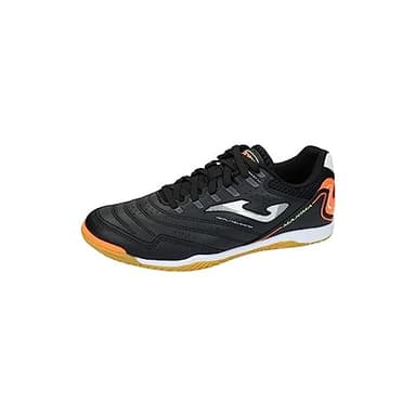 Joma Maxima 2301 Black Orange Indoor, Unisex Adult Sneakers, Black Orange, 10 AU