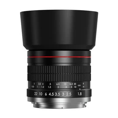 EF 85mm f1.8 Portrait Lens - MF for Canon EOS Rebel T8i/T7i/T7/T6i/T5/T3i/T3/T2i/XSi/XS/SL3/SL2/T100/90D/80D/70D/50D/5D Mark IV/6D II/7D II/1D X III II-Manual Focus DSLR Cameras Lenses(EF/EF-S Mount)