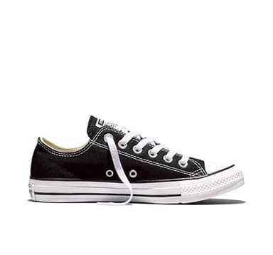 Converse Unisex Adult Chuck Taylor All Star Low Top, Black, 13.5 Womens/11.5 Mens