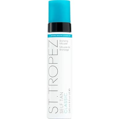 St.Tropez Classic Bronzing Self Tan Mousse for Streak-Free, Golden Tinted, Natural-Looking Tan, 8 Fl Oz
