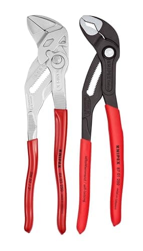 KNIPEX Tools 9K 00 80 147 US 2 Pc 10" Cobra® Water Pump and Pliers Wrench Set