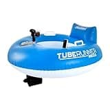 PoolCandy Tube Runner - Motorized Inflatable Pool Floats (Tube Runner 2.0 Blue)