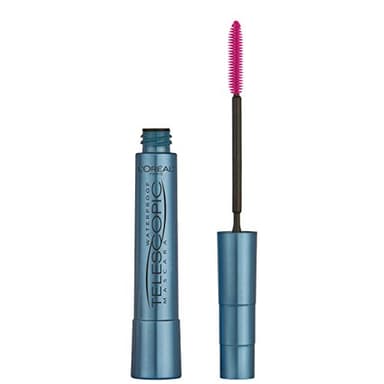 L’Oreal Paris Makeup Original Telescopic Mascara, Separating Mascara Volume and Length Formula, Waterproof, Black, 0.27 Fl Oz., 1 Count