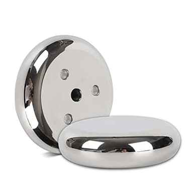 EAYOYAE Vinyl Record Weight Stabilizer,563g/19.86oz Stainless Steel Silver Turntable Weight for HiFi LP Record Player