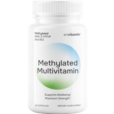 envitamin Methylated Multivitamin Multimineral Complex with L Methylfolate, Methylated B12, 5-MTHF, Inositol, and Lycopene