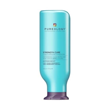 Pureology Strength Cure Conditioner - For Damaged or Color Treated Hair, Hair Strengthening & Prevents Breakage, Vegan & Sulfate-Free