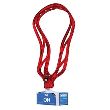 ECD Lacrosse - Ion - Lacrosse Head (Ion - Unstrung Head, Ruby)