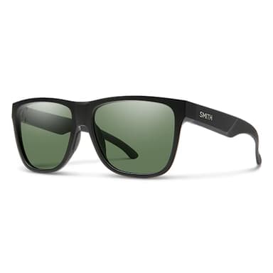 SMITH Lowdown XL 2 Sunglasses – Performance Sports Active Sunglasses For Running or Everyday Wear – For Men & Women – Matte Black + Grey Green ChromaPop Polarized Lenses
