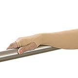 GeriGlove Prevent Products, Inc Elderly Skin Protector, Thin Skin Tear & Bruise Protective Arm Sleeve - Made in USA One Pair per Package (Medium/Beige)