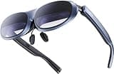 Rokid Max AR Glasses, Smart Glasses with 160" Micro-OLED Display, Google Play, Media Streaming, HDCP Support & Cloud Gaming, Console, Android, Windows,iOS, Mac, ipad Compatible
