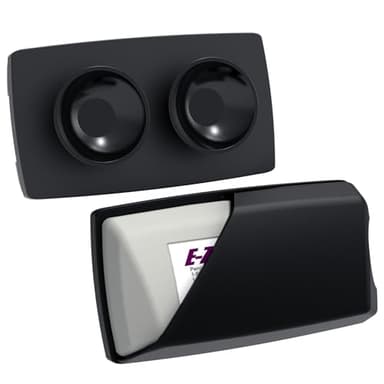 Zeyitian EZ Pass Holder with Super Strong Suction Cups for Windshield. Ezpass Holder Toll Pass Transponder iPass Holder (Black, 1pack)