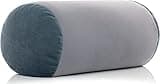Deluxe Comfort Mooshi Squish Microbead Bed Pillow, 14" x 7" - Airy Squishy Soft Microbeads - Eighteen Fun Bubbly Colors To Choose From - Cuddly And Fun Dormroom Accessory - Bed Pillow, Space Grey