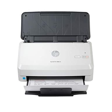 HP ScanJet Pro 3000 s4, Fast 2‑Sided Scanner with Auto Document Feeder, Best for Small Business (6FW07A)