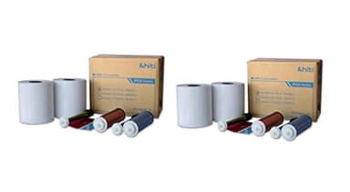 HiTi 4x6 Media for P525L and P520L Printers - Paper and Ribbon Kit (2000 Prints) with Free EventPrinters Brand Photo Folder Samples