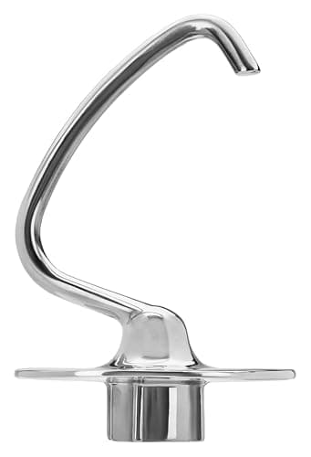 KitchenAid Stainless Steel Dough Hook KSM5THDHSS for 4.5 and 5 Quart KitchenAid Tilt-Head Stand Mixers