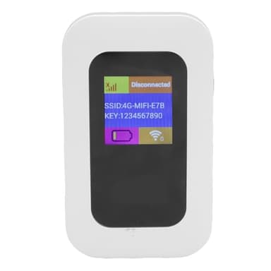 Yoidesu 4G 5G LTE USB Modem, with SIM Card Slot, 300Mbps Unlocked Mobile Router SIM Slot, Pocket Mobile Hotspot Supports B1, B3, B5, B40 for Office Travel Camping