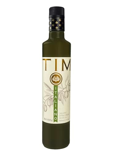Entimio Italiano Organic Italian Extra Virgin Olive Oil from Italy, 500+ mg/kg High in Polyphenols, 2025 Gold Winner, Tuscany evoo, Cold Extracted, Lab Tested for Drinking, Cooking, and Finishing