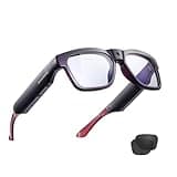 OhO Smart Glasses,128G Camera&Bluetooth Sunglasses with Open Ear Speaker Headset Headphone,Indoor&Outdoor Sports,Polarized UV Protection,for Men Women