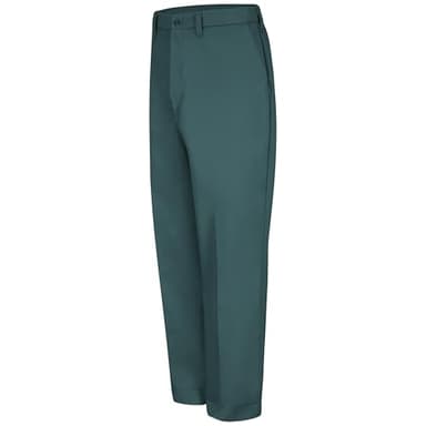 Red Kap Men's Red-E-Prest Work Pant - Wrinkle Free Workwear for Mechanics, Breathable and Durable, Front & Hip Pockets, Spruce Green, 34W x 30L