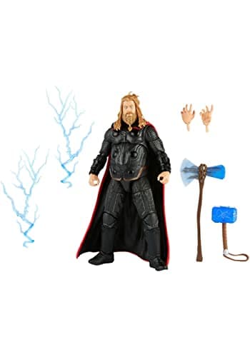 Hasbro Marvel Legends Series 6-inch Scale Action Figure Toy Thor, Infinity Saga Character, Premium Design, Figure and 5 Accessories