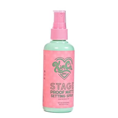 KimChiChic Beauty Stage Proof Matte Setting Spray, Makeup Finishing Mist and Fixative for All Skin Types, 3.55 fl oz