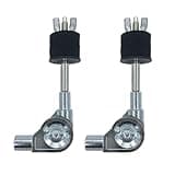 TUOREN 2 Pack Cymbal Stacker Adjustable Cymbal Stacker Arm 7.1inch Mini Cymbal Stacker Attachment for 12mm Straight Cymbal Stacker Boom Arm Mount Cymbal Stand Drum Kit Accessory