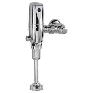 American Standard Flush Valve 6063051.002 Ultima Selectronic Touchless Urinal Flush Valve, Piston-Type, Battery, 0.125 GPF, Polished Chrome
