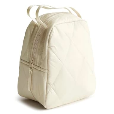 Vera Bradley Women's Featherweight Lunch Bag, Pumice Stone, One Size