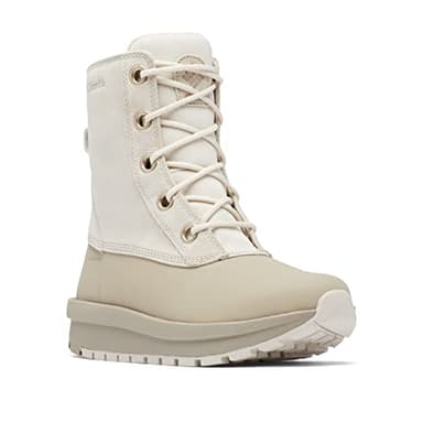 Columbia Womens Moritza Shield Omni-Heat Insulated Snow Boot, Fawn/Canvas Tan, 9.5
