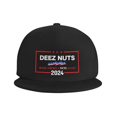 Baseball Cap Deez Nut 2024 3 Vintage Adjustable Sports Hats Outdoor Caps Black