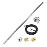 Bingfu 43.3inch 8dBi 915MHz Helium HNT Lora Antenna - 10ft ALSR240 Low Loss Cable - Compatible with Nebra Bobcat 300 Cal-Chip RAK V2 Syncrobit SenseCAP M1 Helium HNT Miner Hotspot LoraWan Gateway