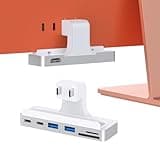 Qwiizlab USB C Hub, 7-in-1 Adapter, USB-C 10Gbps, USB-A 5Gbps, Card Readers 104MB/s, HDMI 4K@60Hz, Compatible with iMac 24-inch 2024/2023/2021 M4/M3/M1