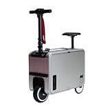 Espeksvika 20 Inch Electric Luggage Smart Travel Luggage Carry-On, Cycling Electric, Remote Control,Electrical Riding On Suitcases for adult