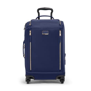 TUMI - Voyageur Leger 4 Wheel Carry-On Luggage - Lightweight and Spacious, Sleek Silhouette, Durable Women's Suitcase - 21.8" International Expandable Carry-On, Indigo