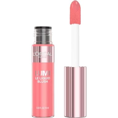 L'Oreal Paris True Match Lumi Le Liquid Blush, Intense Lightweight Blush Formula With Liquid Pigments, Dewy Bright Pink, 0.33 Fl Oz