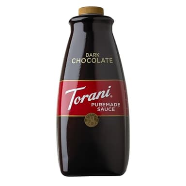 Torani Puremade Sauce, Dark Chocolate, 64 Ounces