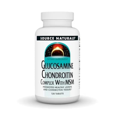 Source Naturals Glucosamine Chondroitin Complex with Msm - 120 Tablets