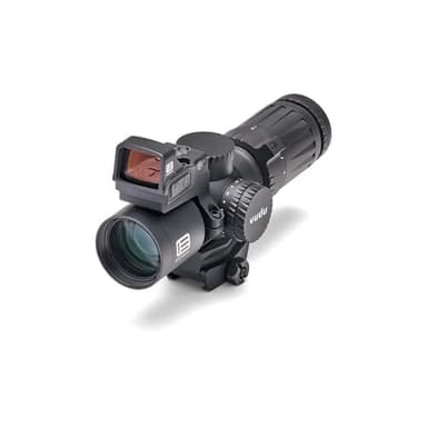 EOTECH Vudu 3-9x32 SFP Ultra-Short Riflescope with HC1 Reticle (MOA) Package Kit Containing Riflescope, Integrated Mount, and EFLX w/Mount